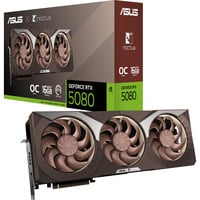 ASUS RTX5080-O16G-NOCTUA NVIDIA GeForce RTX 5080 16 GB GDDR7, Scheda grafica GeForce RTX 5080, 16 GB, GDDR7, 256 bit, 7680 x 4320 Pixel, PCI Express 5.0