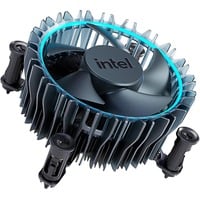 Intel® Laminar RM1 Processore Ventilatore Nero, Blu, raffreddamento CPU  Ventilatore, 600 Giri/min, 3150 Giri/min, 29 dB, Nero, Blu