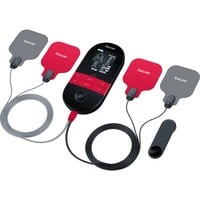 Beurer Digital TENS/EMS EM 59 Heat, Dispositivo di massaggio Nero/Rosso