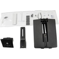 Ergotron Kit di conversione WorkFit da monitor e laptop a doppio display, Supporto Nero