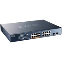 Zyxel XMG1915-18EP Gestito L2 2.5G Ethernet (100/1000/2500) Supporto Power over Ethernet (PoE), Interruttore Gestito, L2, 2.5G Ethernet (100/1000/2500), Supporto Power over Ethernet (PoE), Montaggio rack
