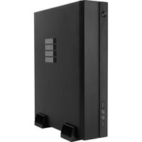 Chieftec IX-06B-OP computer case Small Form Factor (SFF) Nero, Alloggiamento desktop Nero, Small Form Factor (SFF), PC, Nero, micro ATX, Mini-ITX, SPCC, 3,5 cm