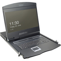 Digitus Console modulare 19", Switch KVM Nero