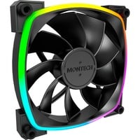 Montech RX120 PWM 120x120x25, Ventola Nero