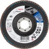 Bosch 2 608 606 922 accessorio per smerigliatrice Disco di macinatura, Mola abrasiva Disco di macinatura, Legno, 12,5 cm, Bosch, Nero, 1 pz