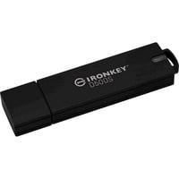 Kingston IronKey 32GB D500S FIPS 140-3 Lvl 3 AES-256, Chiavetta USB 32 GB, USB tipo A, 3.2 Gen 1 (3.1 Gen 1), 260 MB/s, Cuffia, Nero