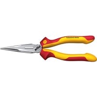 Wiha Pinza piatta tonda Professional electric, Pinza da presa rosso/Giallo