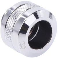 Alphacool Eiszapfen PRO 13mm HardTube Fitting G1/4 - Chrome, Connessione argento