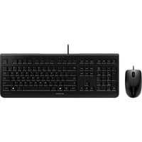 CHERRY DC 2000 tastiera Mouse incluso Universale USB QWERTY Inglese US Nero, Set desktop Nero, Cablato, USB, Interruttore a chiave a membrana, QWERTY, Nero, Mouse incluso