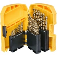 DEWALT DT7926 Set di punte per trapano 29 pezzo(i), Drill bit set Trapano, Set di punte per trapano, 29 pezzo(i), 1, 1.5, 2, 2.5, 3, 3.2, 3.3, 3.5, 4, 4.2, 4.5, 4.8, 5, 5.5, 6, 6.5, 7, 7.5, 8, 8.5, 9, 9.5, 10,...