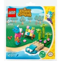 LEGO Giuliano dipinge sulla spiaggia, Giochi di costruzione Set da costruzione, 6 anno/i, Plastica, 43 pz, 33 g