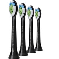Philips Confezione da 4 testine standard per spazzolino sonico, Testina Nero, 4 pz, Nero, Medio, Serie 2 per la difesa contro la placca Serie 2 per la difesa contro la placca Serie 3 per la..., Standard, Ad aggancio
