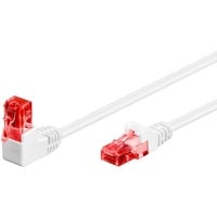 goobay 51521 cavo di rete Bianco 0,5 m Cat6 U/UTP (UTP) bianco, 0,5 m, Cat6, U/UTP (UTP), RJ-45, RJ-45