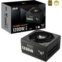 ASUS TUF GAMING 1200W Gold alimentatore per computer 20+4 pin ATX ATX Nero, Alimentatore PC Nero, 1200 W, 100 - 240 V, 130 W, 1188 W, 130 W, 9,6 W