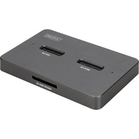 Digitus Docking station doppia M.2 NVM SSD Nero