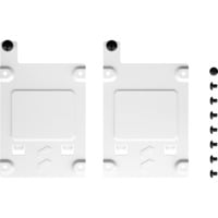 Fractal Design FD-A-BRKT-002 parte del case del computer Universale, Telaio di montaggio bianco, Universale, Acciaio, Bianco, 2.5", Define 7 Define 7 XL, 70 mm