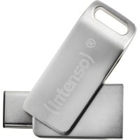 Intenso cMOBILE LINE 128 GB, Chiavetta USB argento
