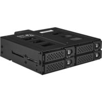 Chieftec CBP-425 pannello drive bay Backplane Nero, Copri forno Nero, Backplane, Nero, 2.5/3.5/5.25", SATA, SATA II, SATA III, Serial Attached SCSI (SAS), SAS, SATA, SATA II, SATA III, 2.5"