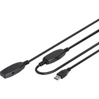 Digitus Cavo di prolunga USB 3.2 Gen 1 attivo, 15 metri Nero