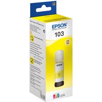 Epson 103 EcoTank Yellow ink bottle (WE), Inchiostro Giallo, Epson, Epson L5190 / L3156 / L3151 / L3150 / EcoTank L3110, 65 ml, Ad inchiostro, Indonesia