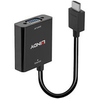 Lindy Convertitore da HDMI a VGA Nero