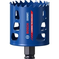 Bosch 2 608 900 431 sega per trapano 1 pz, Sega a tazza Singolo, Trapano, Mattone, Plastica, Acciaio inox, Piastrella, Legno, Blu, 6 cm, 6,5 cm