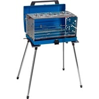 Campingaz 200 SGR Grill Da tavolo Gas Blu, Argento 5200 W, Griglia blu/Argento, 5200 W, Grill, Gas, 378 g/h, 53 x 29 mm, Da tavolo