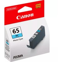Canon Cartuccia d'inchiostro ciano fotografico CLI-65PC Ciano, Inchiostro colorato, 12,6 ml, 1 pz, 275 pagine, Confezione singola