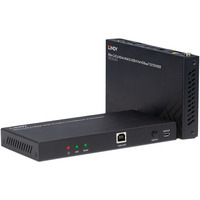 Lindy Extender KVM HDBaseT 100m, Estensione HDMI Nero