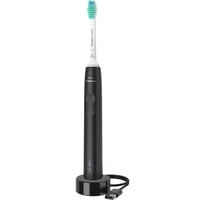 Philips 3100 series Sonicare Spazzolino Elettrico Sonico Nero HX3671/14, Spazzolino da denti elettrico Nero, Adulto, Spazzolino elettrico sonico, Cura quotidiana, Nero, Batteria, Batteria integrata