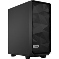 Fractal Design Meshify 2 Compact Tower Nero, Chassis Tower Nero, Tower, PC, Nero, ATX, micro ATX, Mini-ITX, Acciaio, Giocare