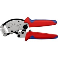 KNIPEX Pinza crimpatrice auto-regolante Twistor 16 rosso/Blu