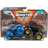Spin Master Monster Jam, Monster Truck die-cast ufficiali Batman Vs. Megalodon, in scala 1:64, giocattoli per bambini dai 3 anni in su,  veicolo da gioco Monster Jam , Monster Truck die-cast ufficiali Batman Vs. Megalodon, in scala 1:64, giocattoli per bambini dai 3 anni in su, Monster truck, 3 anno/i, Nero, Blu, Giallo