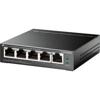 TP-Link TL-SG105MPE switch di rete L2 Gigabit Ethernet (10/100/1000) Supporto Power over Ethernet (PoE) Nero, Interruttore Nero, L2, Gigabit Ethernet (10/100/1000), Supporto Power over Ethernet (PoE)