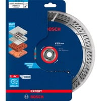 Bosch 2608900663 lama circolare 23 cm 1 pz Diamante policristallino (PCD), Cemento, Pietra, 23 cm, 2,22 cm, 5500 Giri/min, Bosch