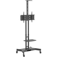 HAGOR 8209 supporto da tavolo per Tv a schermo piatto 139,7 cm (55") Nero Pavimento, Sistema di stand Nero, Libera installazione, 50 kg, 81,3 cm (32"), 139,7 cm (55"), 600 x 400 mm, Nero