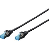 Digitus Cavo patch CAT 5e SF/UTP 0,5m Nero