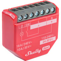 Shelly 1PM Gen4, Relè rosso