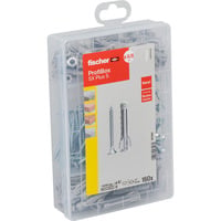 fischer Profi-Box Spreizdübel SX Plus + Vite, Tassello grigio chiaro