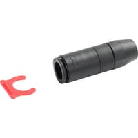 Alphacool Accoppiatore rapido ES TPV PushIn femmina, Connessione Nero