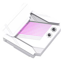 Alphacool Apex Monoblock X870 AORUS ELITE WIFI7 ICE, Dissipatore di calore bianco