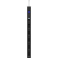 BlueWalker PowerWalker PDU PHL03 16xC13 (ingresso IEC C14), Alimentazione elettrica Nero