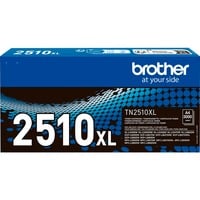Brother TN-2510XL cartuccia toner 1 pz Originale Nero 3000 pagine, Nero, 1 pz