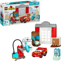 LEGO DUPLO │ Disney e Pixar 10456 La Visita di McQueen all’Officina di Doc, Macchina Giocattolo e Accessori per Bambini da 2+, Giochi di costruzione Macchina Giocattolo e Accessori per Bambini da 2+, Set da costruzione, 2 anno/i, Plastica, 35 pz, 552 g