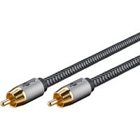 goobay Cavo Mono Cinch Plus Nero/Argento