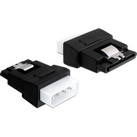 DeLOCK Adattatore SATA 15 pin a ATX 4 pin Nero