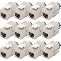 Digitus Modulo Keystone Cat.6a, schermato, Modulo di Keystone argento