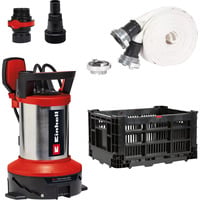 EINHELL Set di allagamento GE-DP 7535 N LL ECO, Pompe immersione e pressione rosso/Nero