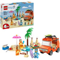 LEGO Bluey 11202 Vacanza sulla Spiaggia della Famiglia di Bluey con Macchina Giocattolo e 3 Minifigure, Regalo per Bambini 4+, Giochi di costruzione Regalo per Bambini 4+, Set da costruzione, 4 anno/i, Plastica, 133 pz, 379 g