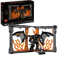 LEGO ICONS 10367 Il Signore degli Anelli: Book Nook del Balrog, Costruzione per Adulti da Esposizione, Regalo da Collezione, Giochi di costruzione Costruzione per Adulti da Esposizione, Regalo da Collezione, Set da costruzione, 18 anno/i, Plastica, 1201 pz, 1,27 kg